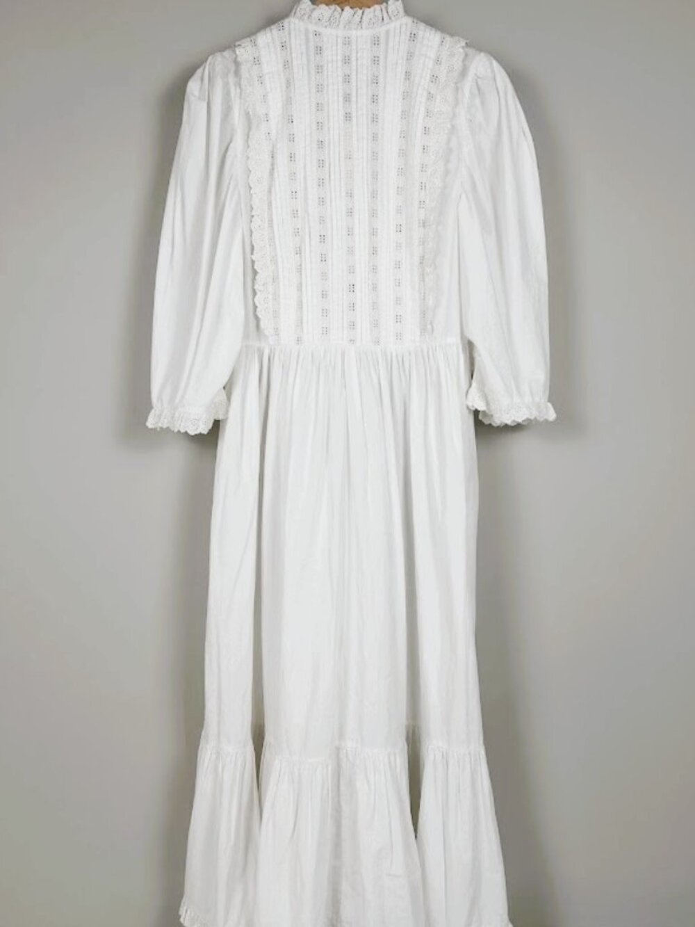 *Sold*NWT DOEN Darby Dress in Powder | Size XL | Vintage-Inspired Eyelet - Picture 13 of 13